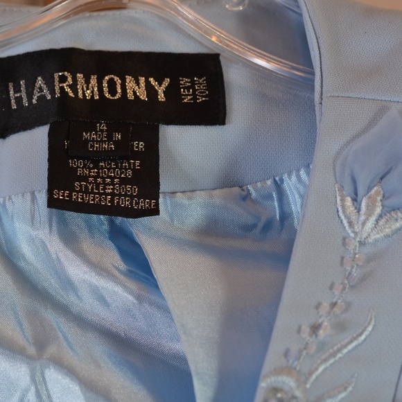 Special Occasion/bridal/Church/MOB Suit Embroidered Beaded Embellished SZ 14 NWT - Picture 11 of 12